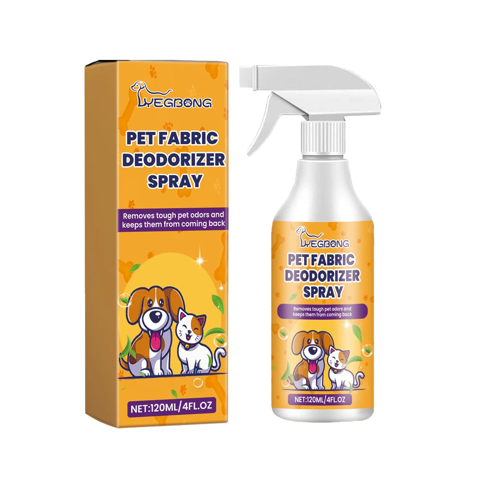  "FreshPaws: Natural Pet Deodorant Spray for Odor-Free, Happy Pets!